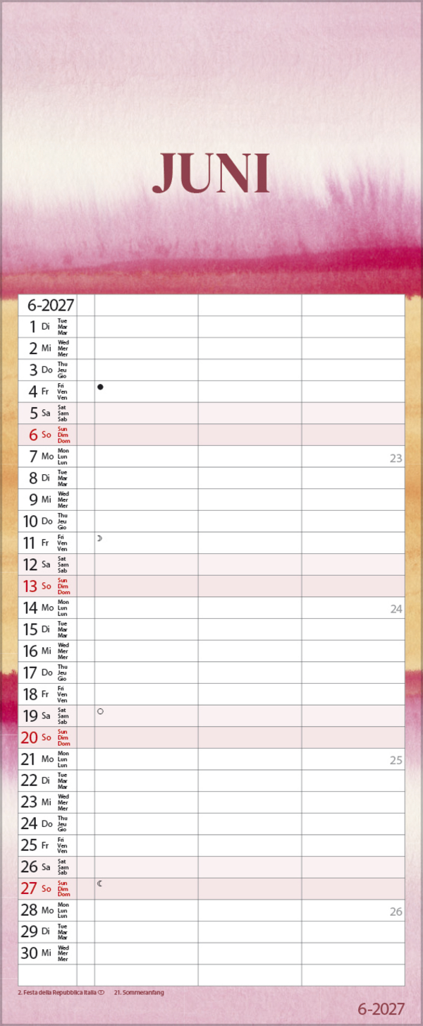 Timer for 2 Colourflow 2027, Innenansicht #6