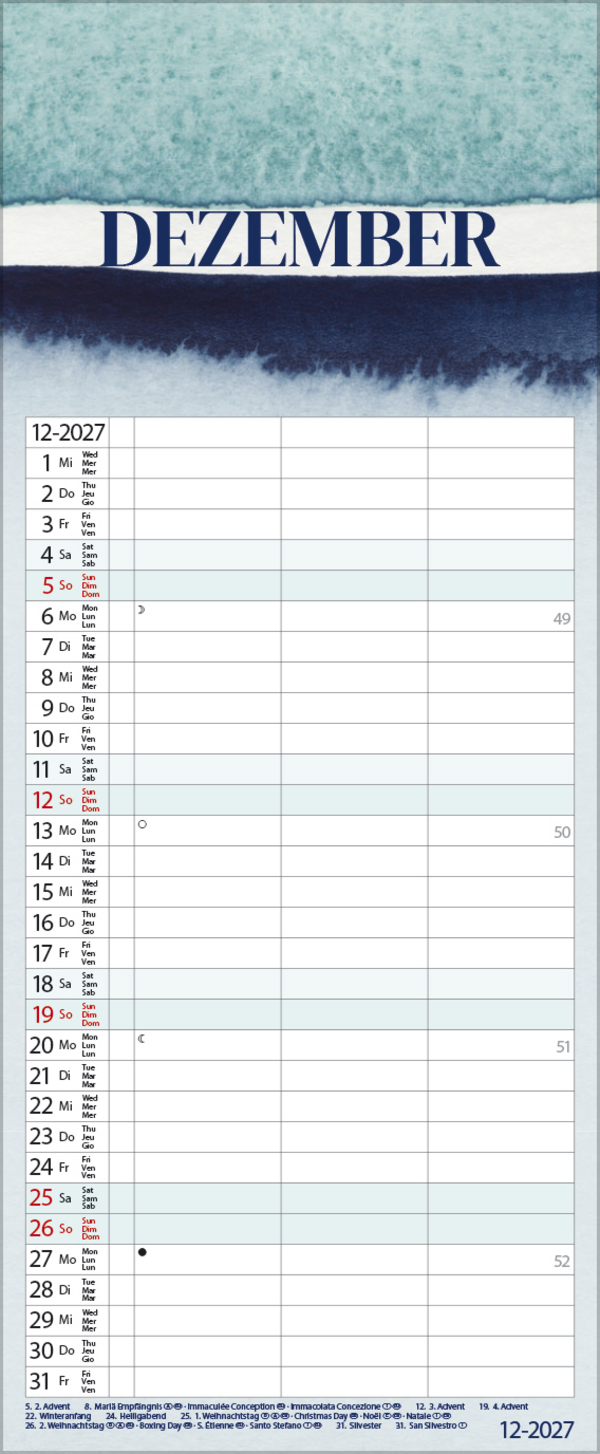 Timer for 2 Colourflow 2027, Innenansicht #12