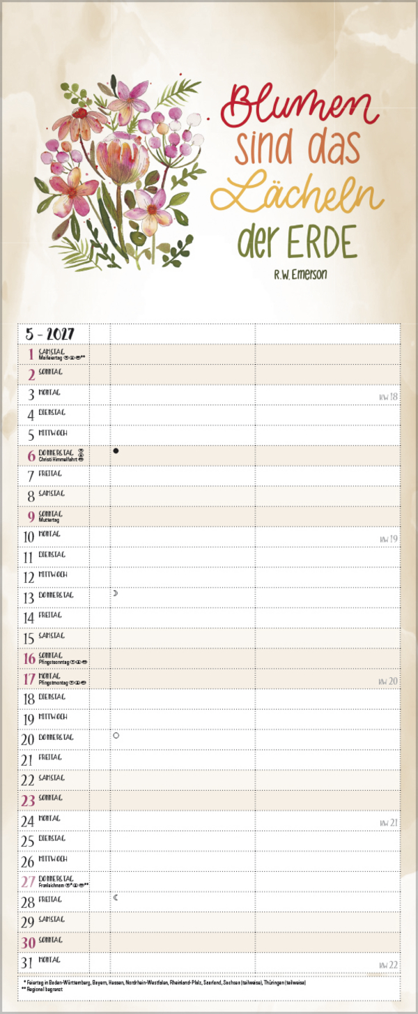 Selfcare - My Timer 2027, Innenansicht #5