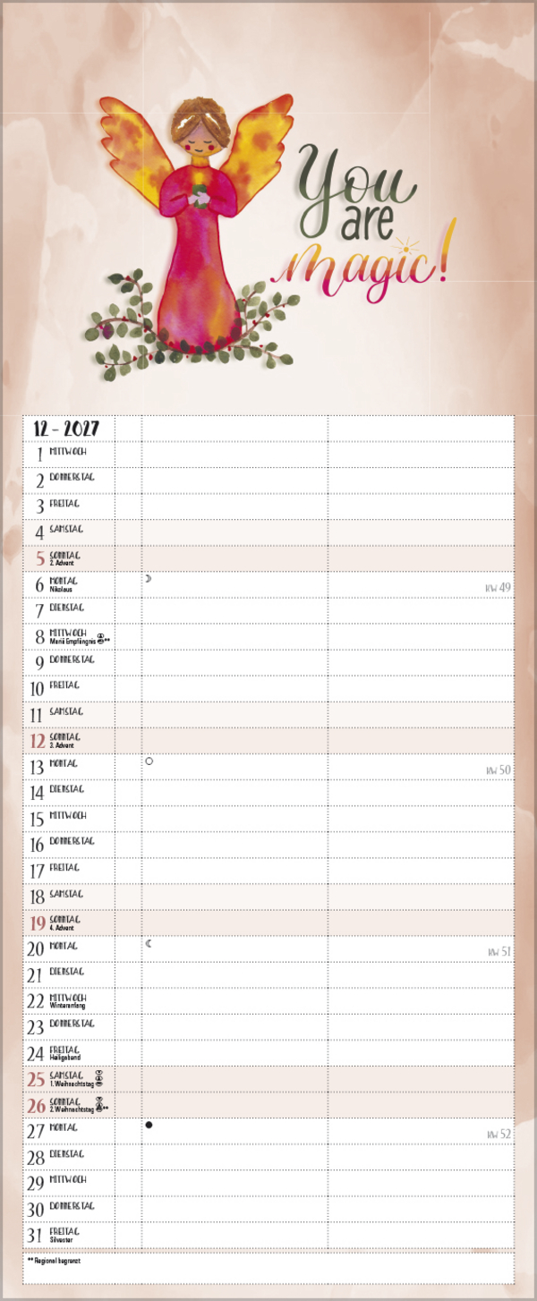 Selfcare - My Timer 2027, Innenansicht #12