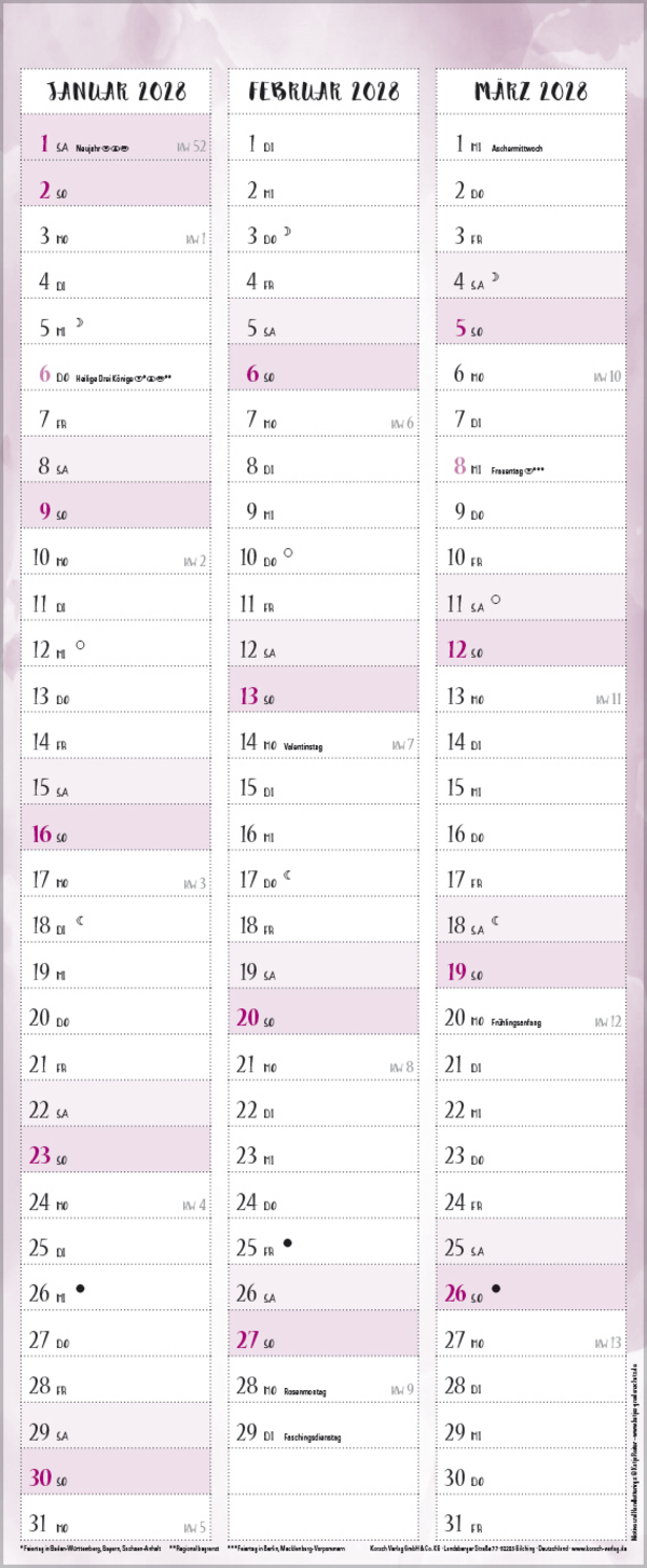 Selfcare - My Timer 2027, Innenansicht #13