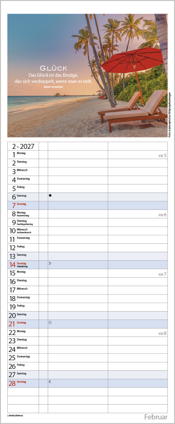 Planer f&uuml;r die besten Jahre 2027, Innenansicht #2