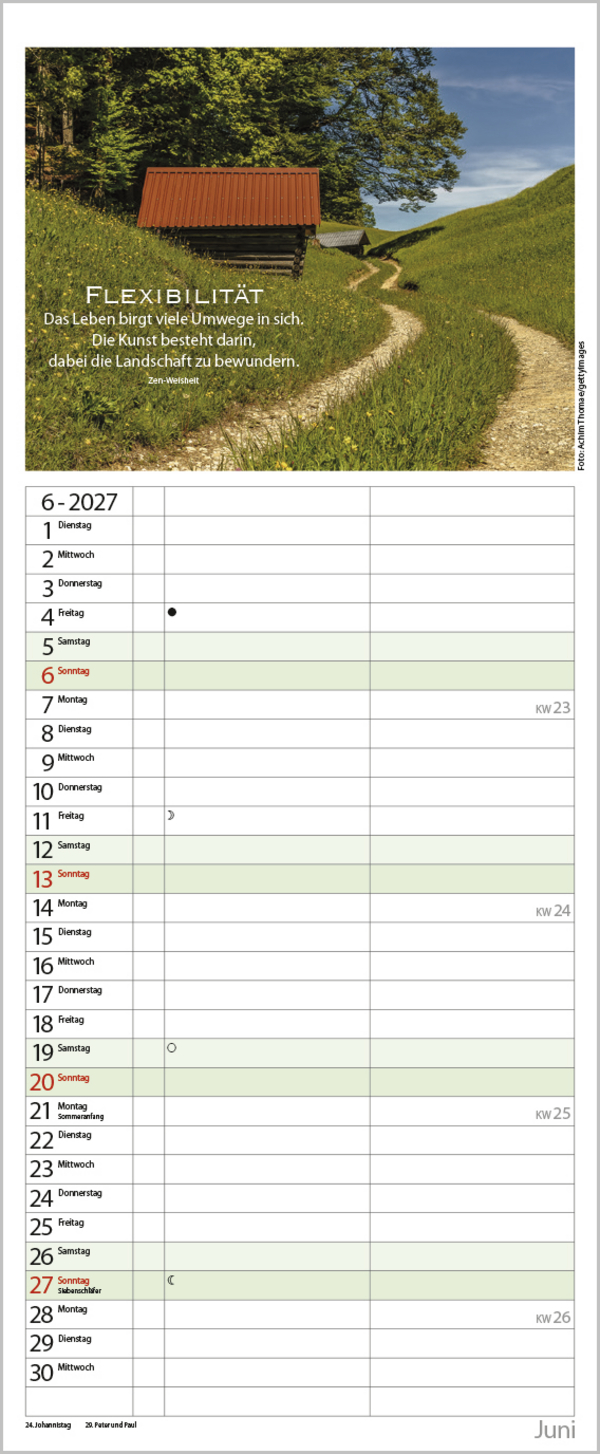 Planer f&uuml;r die besten Jahre 2027, Innenansicht #6