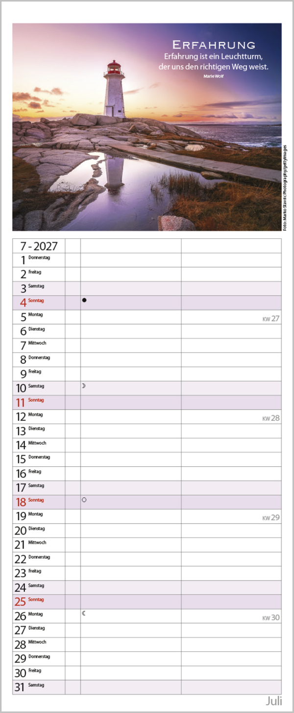 Planer f&uuml;r die besten Jahre 2027, Innenansicht #7