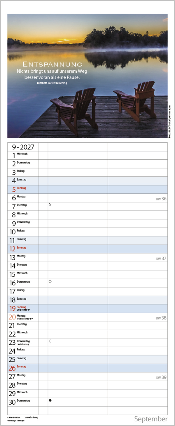 Planer f&uuml;r die besten Jahre 2027, Innenansicht #9