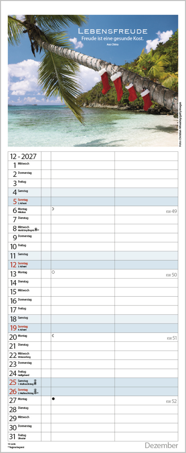 Planer f&uuml;r die besten Jahre 2027, Innenansicht #12