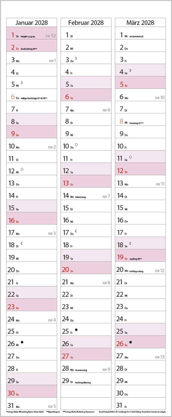 Planer f&uuml;r die besten Jahre 2027, Innenansicht #13
