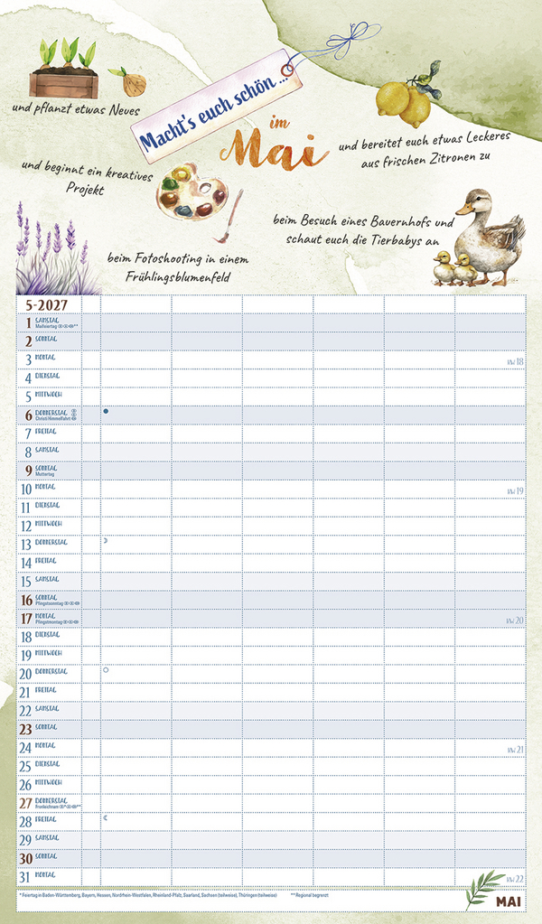 Macht's euch sch&ouml;n 2027, Innenansicht #5