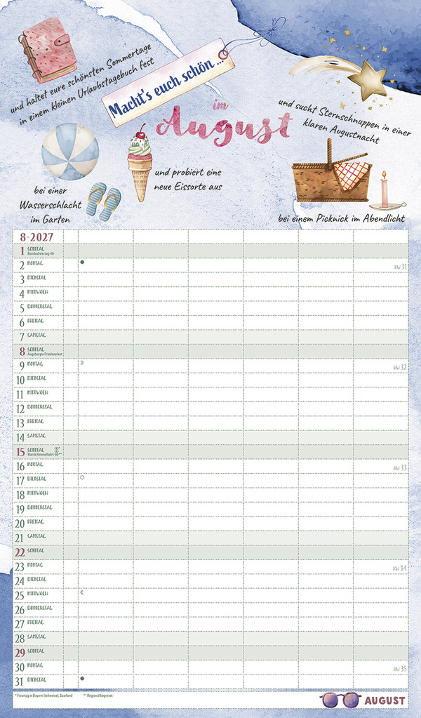 Macht's euch sch&ouml;n 2027, Innenansicht #8