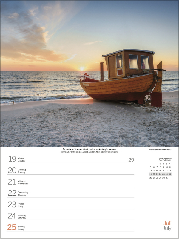 Nord- und Ostsee Wochenkalender 2027, Innenansicht #9