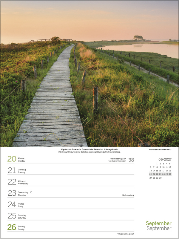 Nord- und Ostsee Wochenkalender 2027, Innenansicht #11
