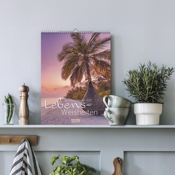 Literaturkalender Lebensweisheiten 2027, Innenansicht #16