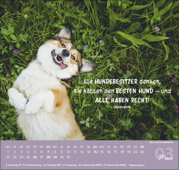 F&uuml;r Hundeliebhaber 2027, Innenansicht #3