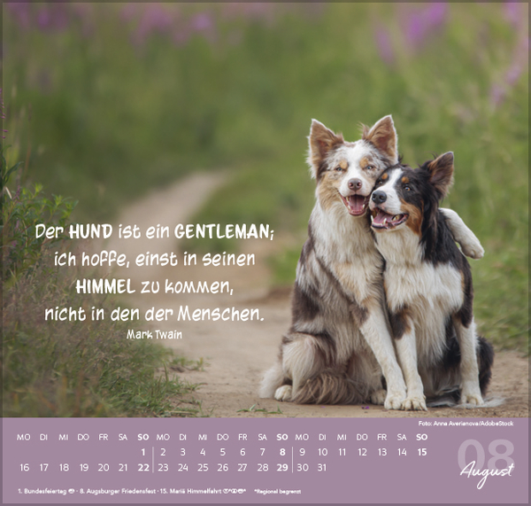 F&uuml;r Hundeliebhaber 2027, Innenansicht #8