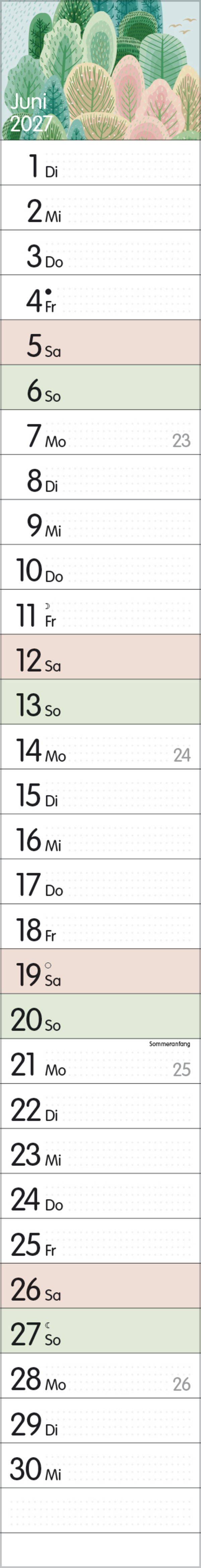 Streifenplaner Collect Moments 2027, Innenansicht #6