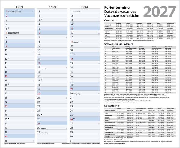 Teamplaner 2027, Innenansicht #13