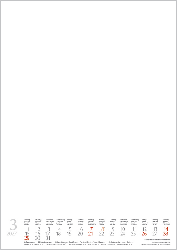 Fot-Malen-Basteln Bastelkalender mit Stickern 2027, Innenansicht #3