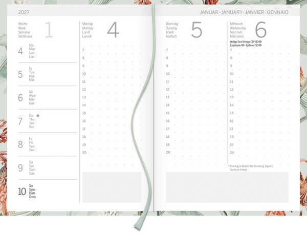 Lady-Timer Paradise 2027, Innenansicht #1