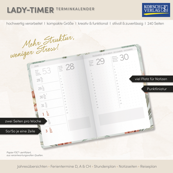 Lady-Timer Paradise 2027, Innenansicht #17