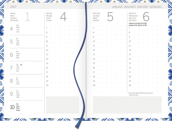 Lady-Timer Mosaik 2027, Innenansicht #1