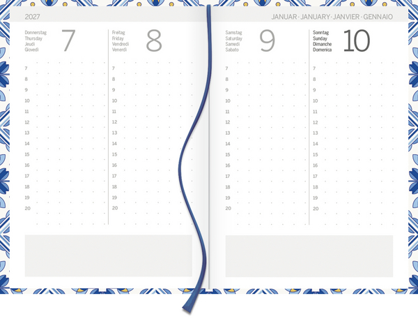 Lady-Timer Mosaik 2027, Innenansicht #2