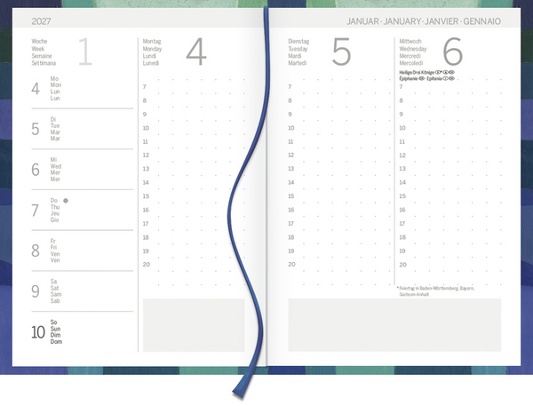Lady-Timer Finca 2027, Innenansicht #1