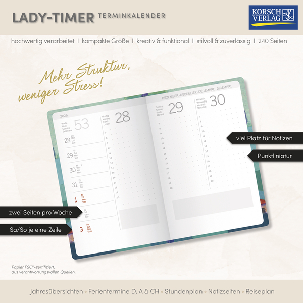 Lady-Timer Finca 2027, Innenansicht #17