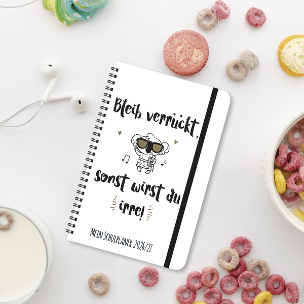 Sch&uuml;lerkalender Bleib verr&uuml;ckt 2026/2027, Innenansicht #16