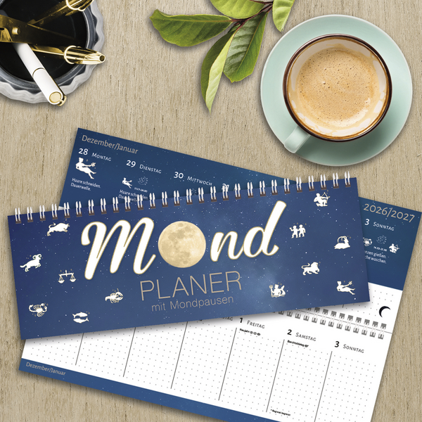 Tischquerkalender Mond 2027, Innenansicht #16