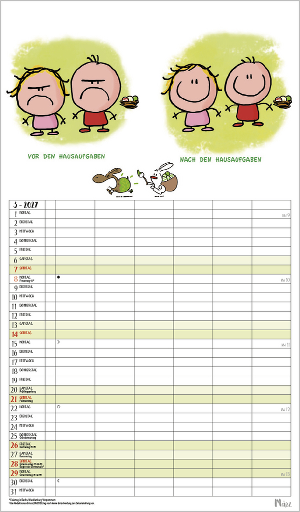 Unsere Familie ist die beste! 2027, Innenansicht #3