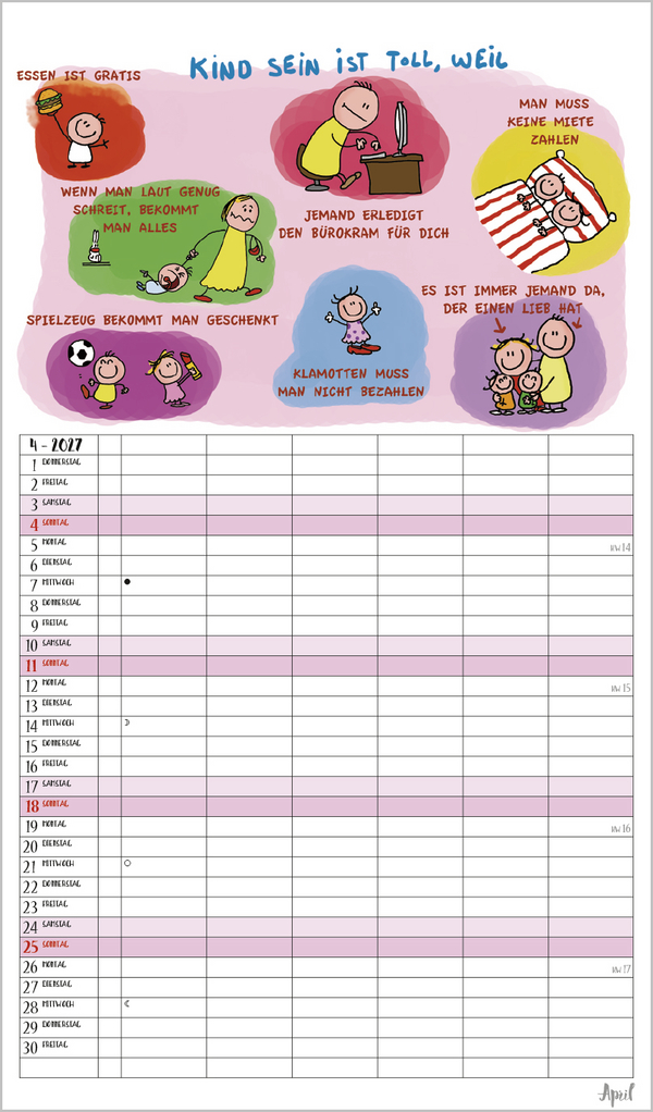 Unsere Familie ist die beste! 2027, Innenansicht #4