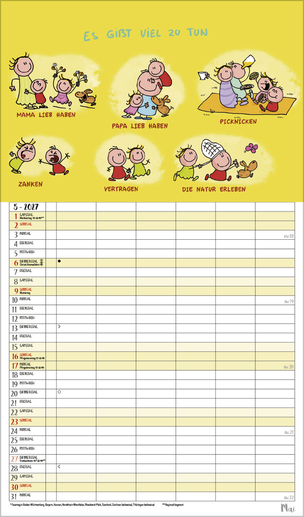 Unsere Familie ist die beste! 2027, Innenansicht #5