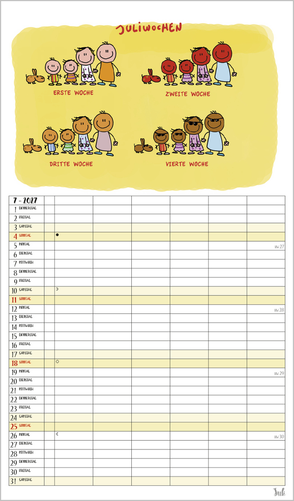 Unsere Familie ist die beste! 2027, Innenansicht #7