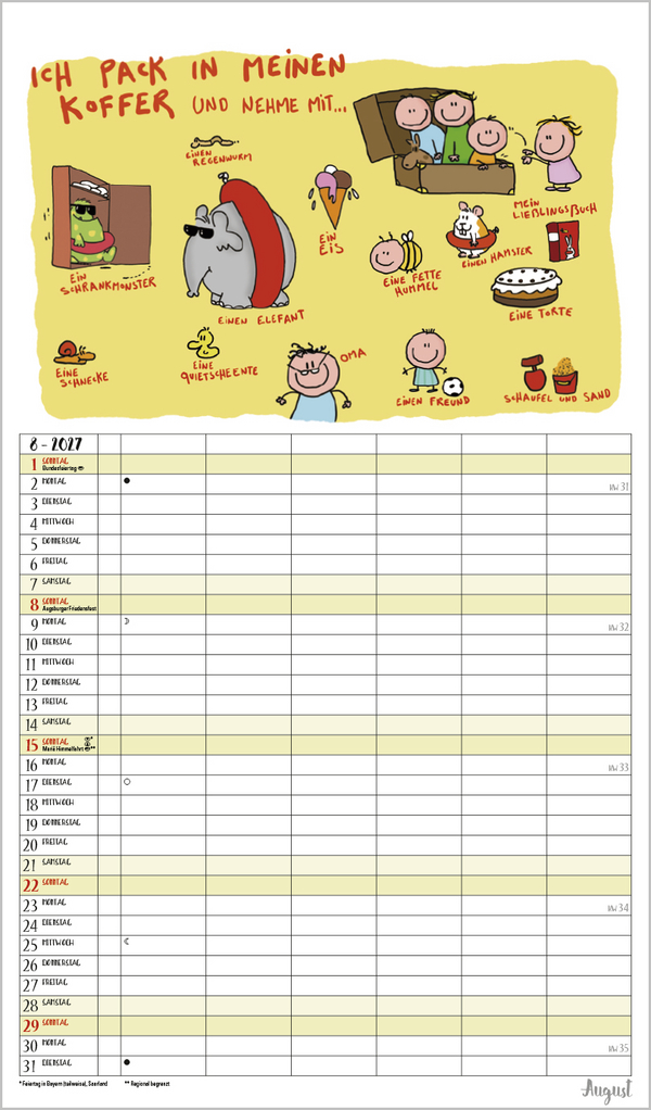 Unsere Familie ist die beste! 2027, Innenansicht #8