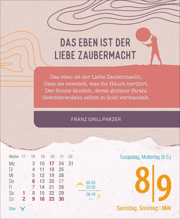 Literaturkalender 2027, Innenansicht #6