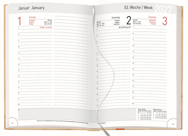 Chef-Timer Edition Natur Floral Symphony 2027, Innenansicht #1